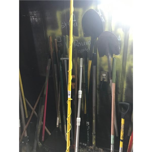 Lot of Asst. Yard Tools