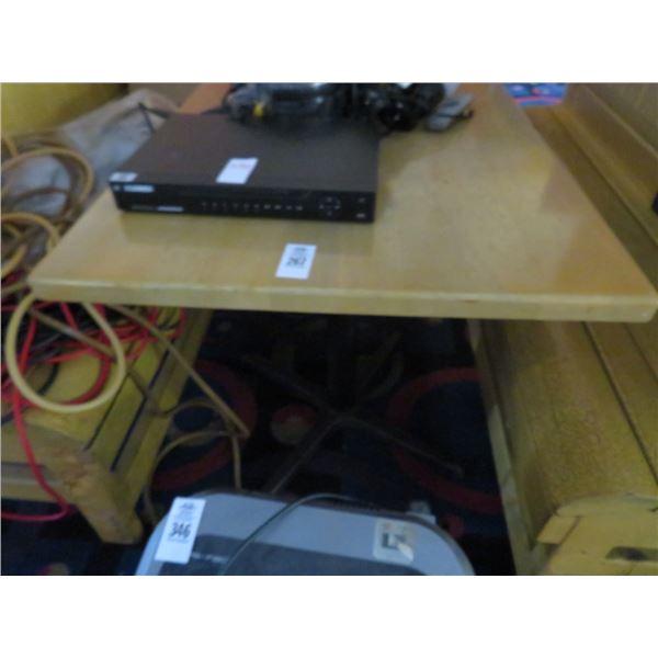 3-Oak 6' x 2' Dining Tables - 3 X $