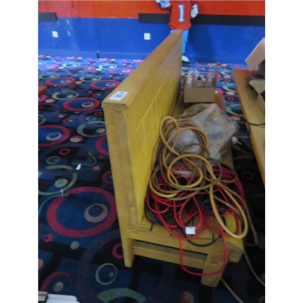 6-Decorative Wood Benches - 6 X $