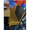 Image 3 : 6-Decorative Wood Benches - 6 X $