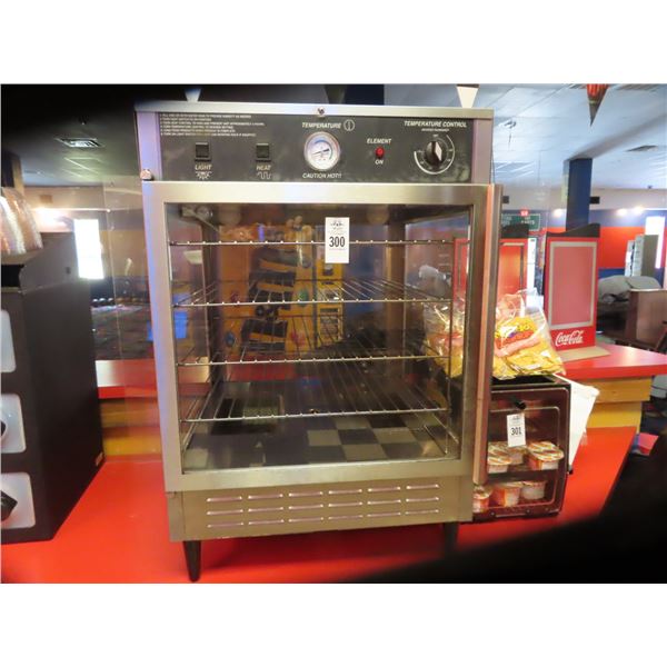 Temperature Control Heated Pizza Merchandiser