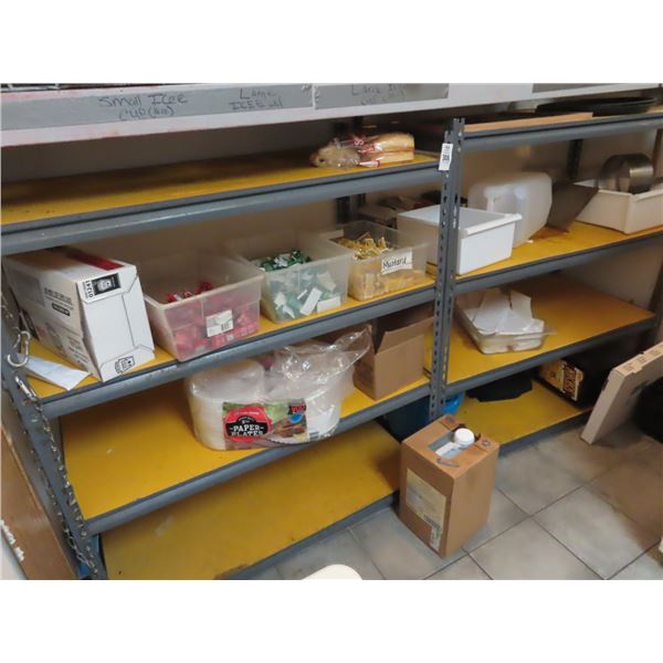 Grey Storage Racks (2)