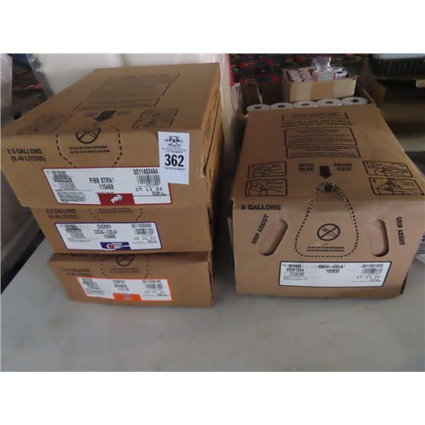 Soda Syrup - 4 Boxes
