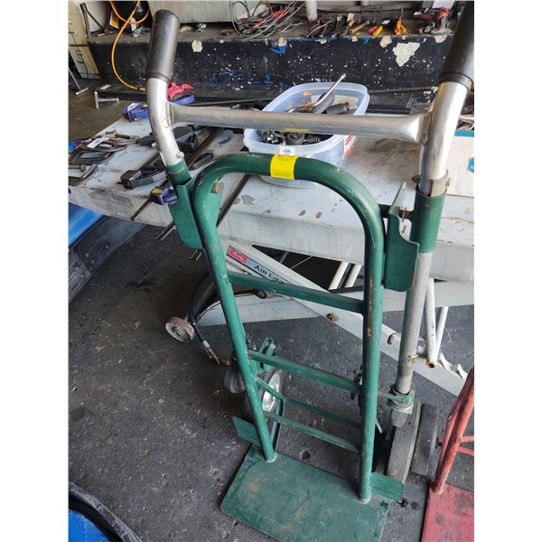 Green Convertible Hand Truck