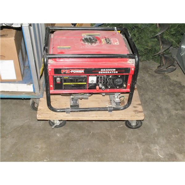 P3 Power GS 3000w Gas Powered Generator