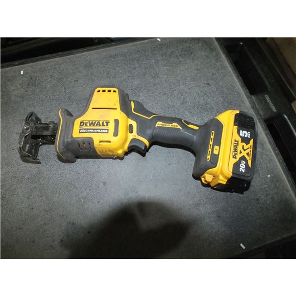 Dewalt 20 Volt Brushless Sawzall