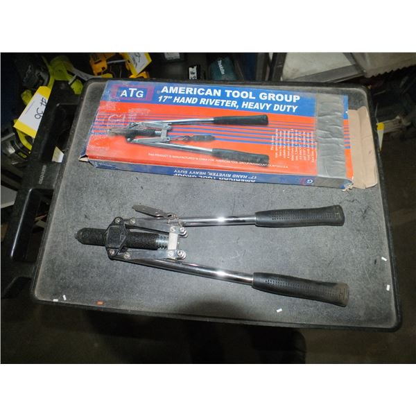 17" Heavy Duty Hand Riveter