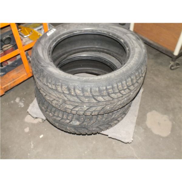 2 Winter Studded Tires