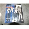 Image 1 : Mastercraft 4pc Pliers & Wrench Set