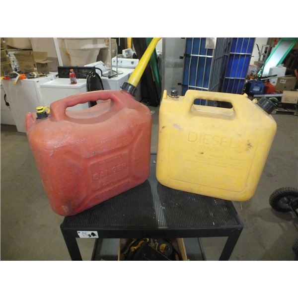 2 Gas Cans