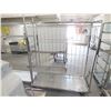 Image 1 : Stainless Steel Cart On Wheels