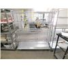 Image 1 : Stainless Steel Storage Rack On Wheels