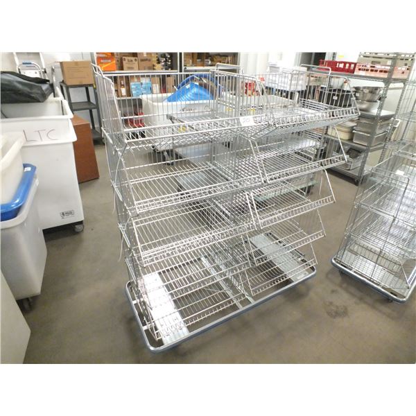 Stainless Steel Storage Rack On Wheels