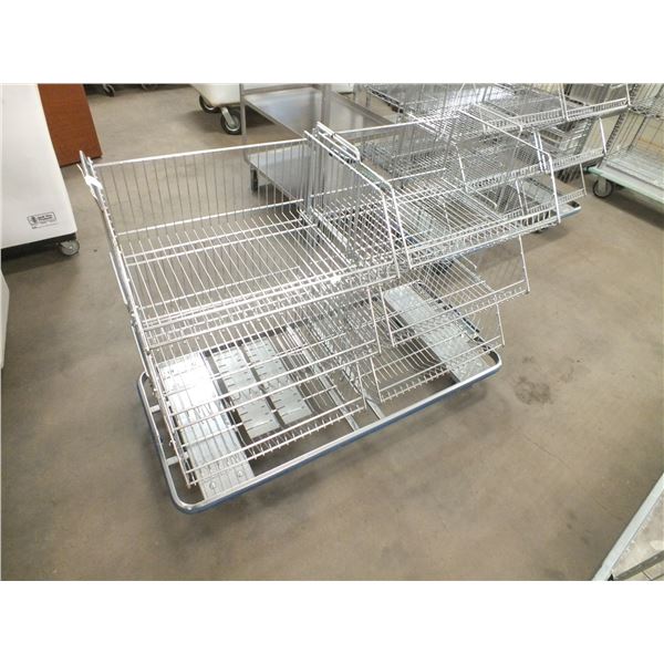 Stainless Steel Storage Rack On Wheels