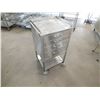 Image 1 : Stainless Steel Storage Cart On Wheels