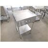 Image 1 : Stainless Steel Storage Cart On Wheels