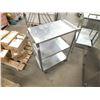 Image 1 : Stainless Steel Cart On Wheels
