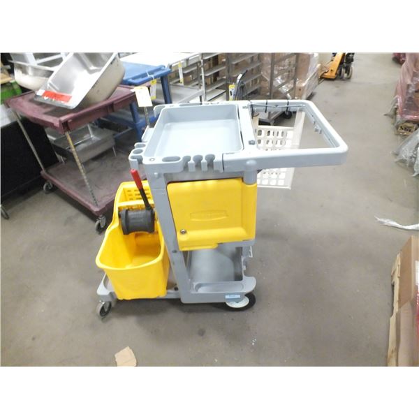 Janitorial Cart On Wheels
