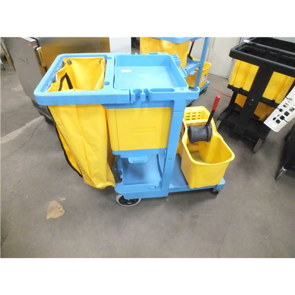 Janitorial Cart On Wheels