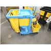 Image 1 : Janitorial Cart On Wheels