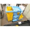 Image 1 : Janitorial Cart On Wheels