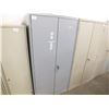 Image 1 : 2 Door Metal Storage Cabinet