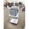Image 1 : 4 Water Testing Kits & White Cart On Wheels