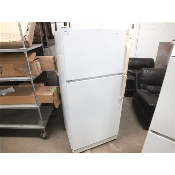 GE White Refrigerator