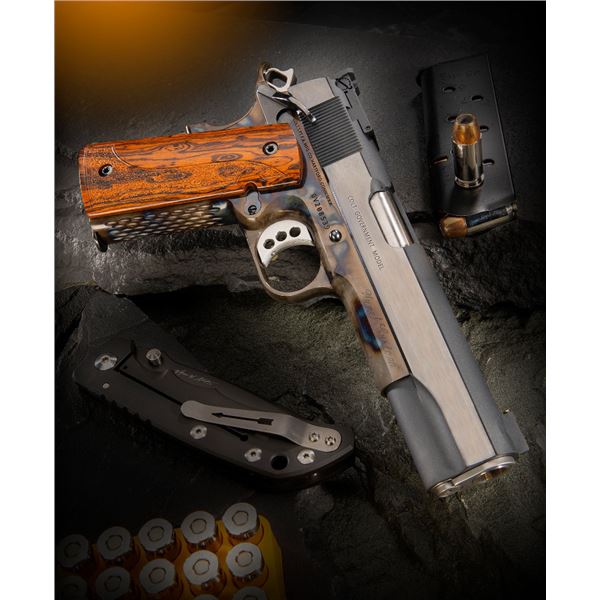 John Yanek Custom Gun Work Inc. - COLT 1911 SERIES 70 #3 - COLOR CASE HARDENED