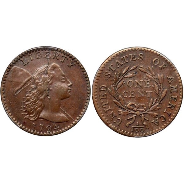 1794 S-35 R5 PCGS graded AU50