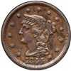 Image 2 : 1844/81 N-2 R2 Overdate 44 over Inverted 18 ANACS graded AU55