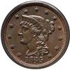 Image 2 : 1845 N-4 R1 Repunched 5 ANACS graded MS64 Brown
