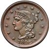 Image 2 : 1846 N-1 R1 Repunched 18 ANACS graded MS62 Brown