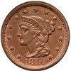 Image 2 : 1846 N-12 R1 Tall Date ANACS graded MS63 Brown