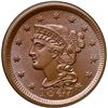 Image 2 : 1847 N-11 R4- ANACS graded MS65 Brown.