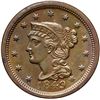Image 2 : 1849 N-14 R3- Repunched 4 ANACS graded MS61 Brown