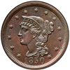 Image 2 : 1850 N-7 R1 ANACS graded MS62 Red & Brown