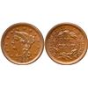 Image 1 : 1855 N-9 R1 Italic 55 with Knob-on-Ear ANACS graded MS62 Brown