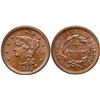 Image 1 : 1855 N-10 R1 Italic 55 ANACS graded MS62 Brown