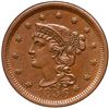 Image 2 : 1856 N-6 R1 Upright 5 ANACS graded MS62 Brown