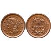Image 1 : 1857 N-1 R1 Large Date ANACS graded MS63 Brown
