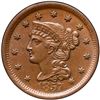 Image 2 : 1857 N-1 R1 Large Date ANACS graded MS63 Brown