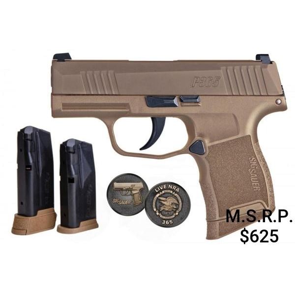 SIG SAUER P365 NRA EDITION 9MM