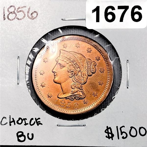 1856 Large Cent - Choice BU