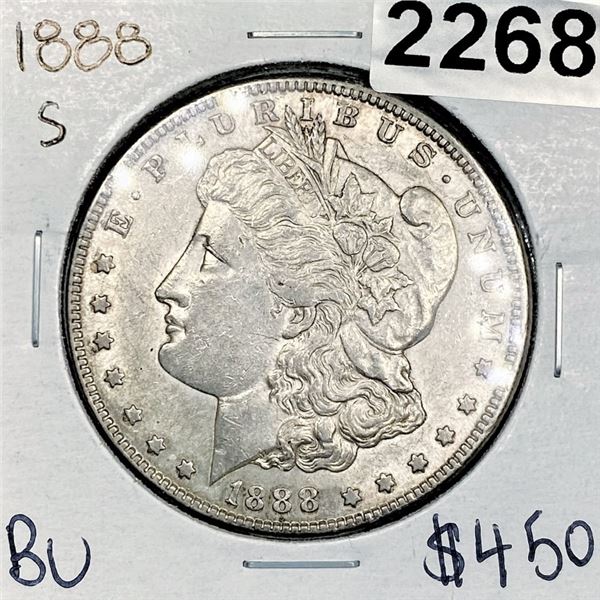 1888-S Morgan Silver Dollar - BU