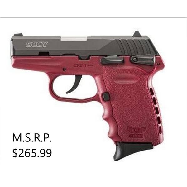 SCCY CPX-1 9MM LUGER