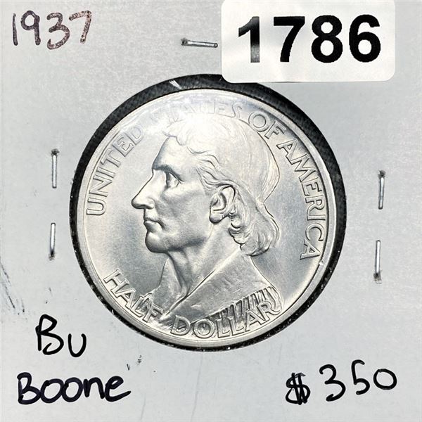 1937 Boone Half Dollar - BU