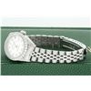 Image 6 : Rolex Ladies Stainless Steel Silver Diamond Datejust Wristwatch