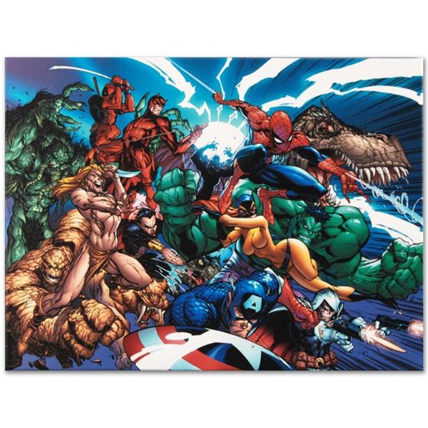 Marvel Comics "Marvel Comics Presents #1" Limited Edition Giclee On Canvas