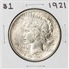 Image 1 : 1921 $1 Peace Silver Dollar Coin